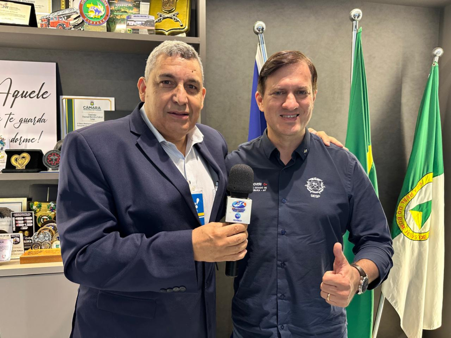 TV PEIXOTO CANAL 35, Entrevista o Coronel César Augusto Roveri: Avanços na Segurança Pública de Mato Grosso