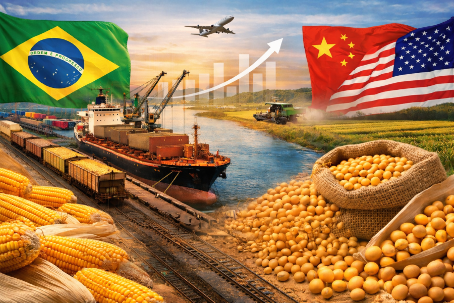 Mato Grosso aumenta 4% exportação de soja e projeção é manter crescimento